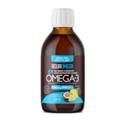 AQUAOMEGA 5X Ultimate Strength EPA Tropical 225ml
