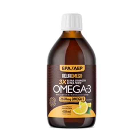 AQUAOMEGA Daily Maintenance 3x Lemon 450ml