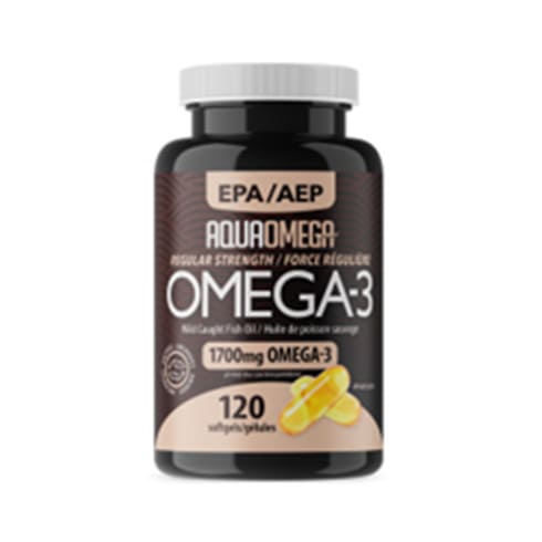 AQUAOMEGA EPA Regular Strength Softgels 120sg