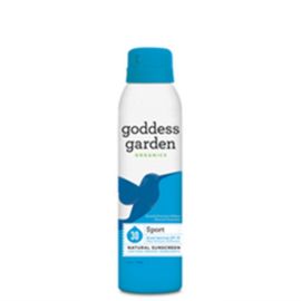 Goddess Garden Sport Cont Spray SPF30 Nat Snscrn (100ml)
