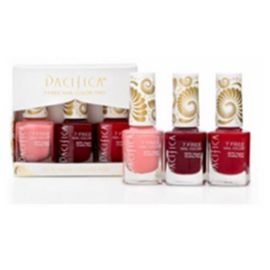 Pacifica 7 Free Nail Polish Set - Red 3ct
