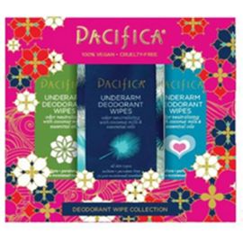 Pacifica Deodorant Wipes Trio Set 3 x 10ct 
