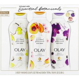 Olay Essential Botanicals Body Wash 3 pack
