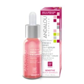 ANDALOU NATURALS 1000 Roses Fresh Dewy 2 in 1 Serum30 ml