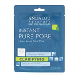 Andalou Naturals Instant Pure Pore Facial Sheet Mask 6 x 18 ml