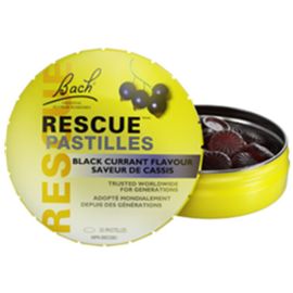 Bach Rescue Pastilles Black Currant 50g
