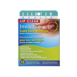 Quantum Lip Clear Cold Sore Bandage 12 bandages
