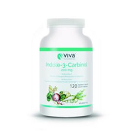 Viva Nutraceuticals Indole-3-Carbinol 200 mg 120 vegetable capsules
