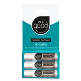 All Good
Coconut Organic Lip Balms (3pk)
