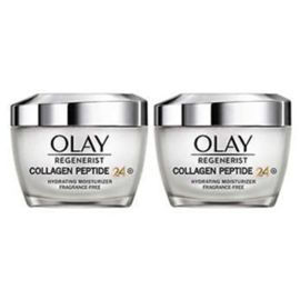 OLAY Regenerist Collagen Peptide 24+ Hydrating Moisturizer 1.7 oz x 2
