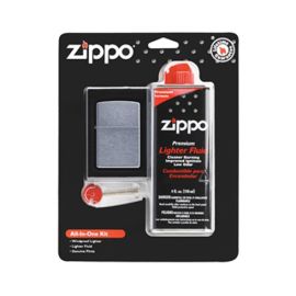 Zippo Lighter All-in-One Gift Set 24651-000001-Z Made In USA
