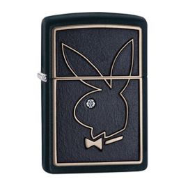 Zippo Lighter Playboy Swarovski 28816-000003-Z Made In USA
