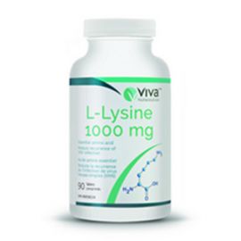 Viva Nutraceuticals L-Lysine 1000 mg 90 Tablets