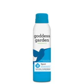 Goddess Garden Sport Cont Spray SPF30 Nat Snscrn (100ml)

