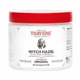THAYER'S Company Org Witch Hazel AV Astrgnt Pads 60 pads
