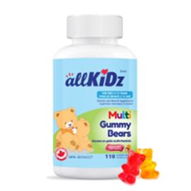 Allkidz Naturals Inc. Multi Gummy Bears 110 ct