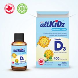 Allkidz Naturals Inc. Vitamin D3 25 ml