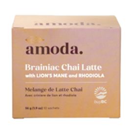 Amoda Brainiac Chai Latte - single serves 10 bg