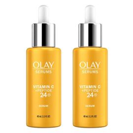 OLAY Vitamin C + Peptide 24 Advanced Serum, 1.3 fl oz, 2-pack
