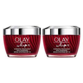OLAY Whip Advanced Face Moisturizer, with SPF 30, 1.7 oz, 2-pack
